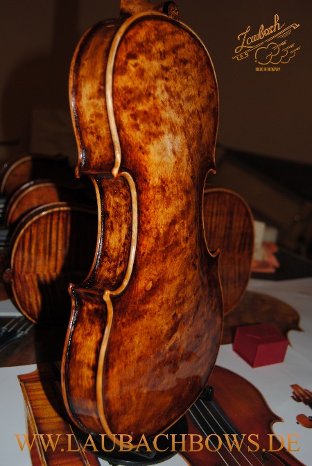 Laubach violin modell Ltd. Edition-168V Birdseye